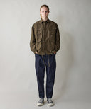 Side Pocket Tapered Rigid Denim