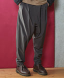 Cord Sarouel Tapered Pants