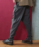 Cord Sarouel Tapered Pants