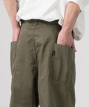 Side Pocket Tapered Washed Pants