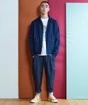 Bulky Wide Denim Pants