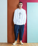 Bulky Wide Denim Pants