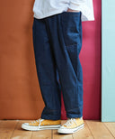 Bulky Wide Denim Pants