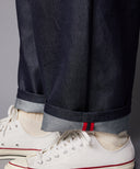 Double Tuck Easy Denim Pants