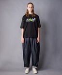 Double Tuck Easy Denim Pants