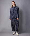 Double Tuck Easy Denim Pants