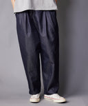Double Tuck Easy Denim Pants