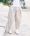 Ramie Drape Easy Pants