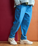 Bulky Wide Denim Pants