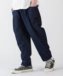 Bulky Wide Denim Pants