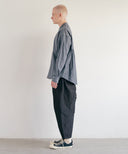 【Pre-Order】Tucking Chambray Shirt Jacket