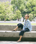 【Pre-Order】Hand-Painted Dot Dolman Shirt