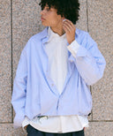 【Pre-Order】Arc line Shirt Jacket