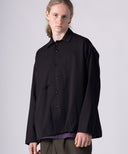 Asymmetry Loop Cord Shirt