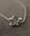 × ANIKULAPO star wall necklace
