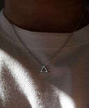 × ANIKULAPO triangla wall necklace
