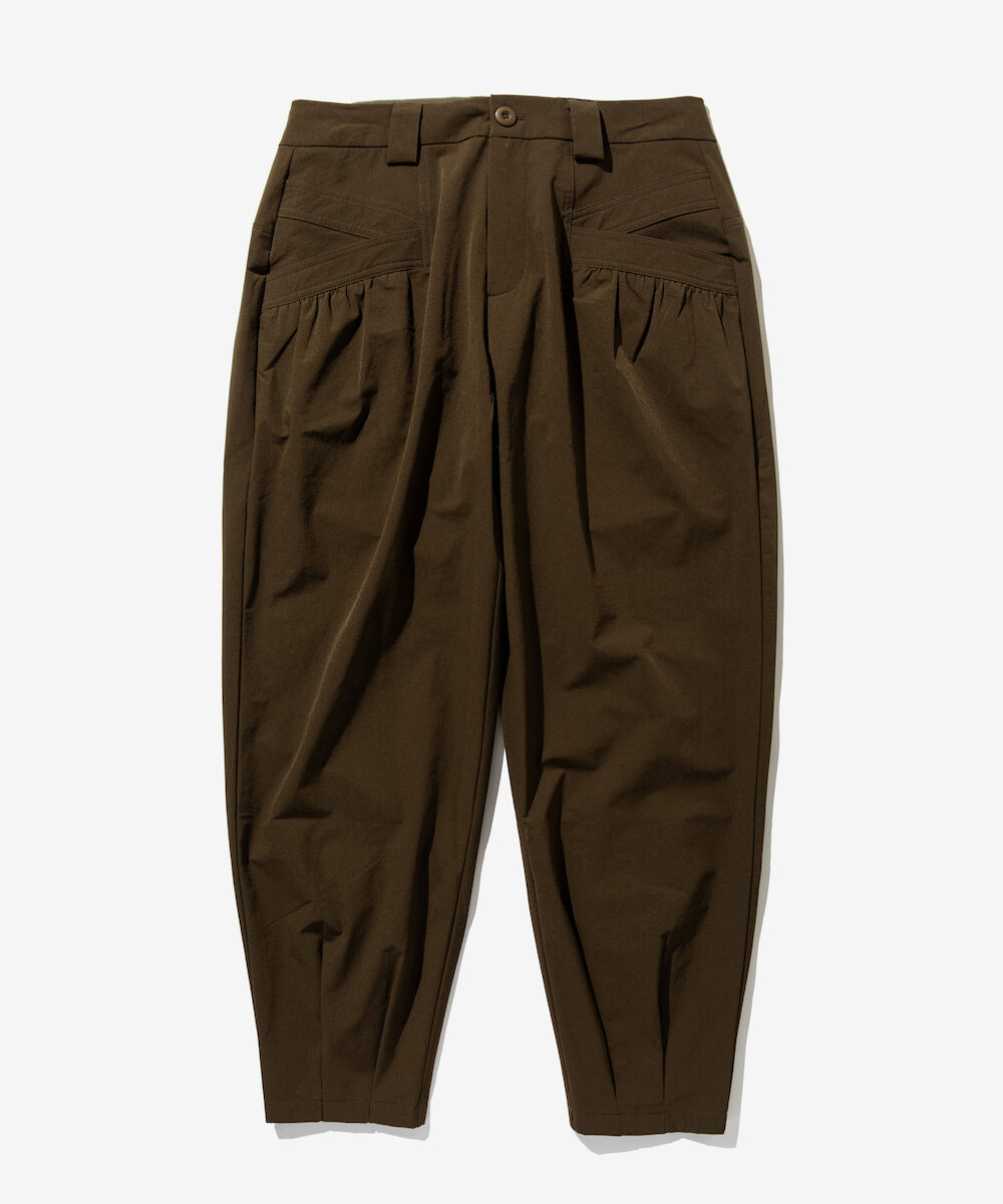 Balloon Tuck Wide Tapered Pants | rehacer